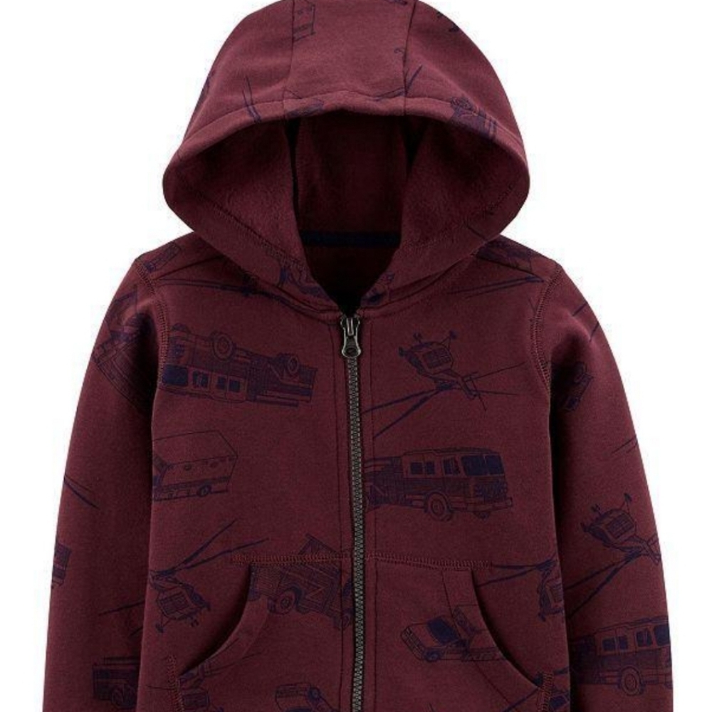 Carter's Toddler Boys Full-Zip Hoodie 2T